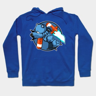 Gundam War in the Pocket Bear Hoodie